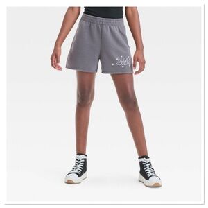 Girls Olivia Rodrigo Gray Athletic Fleece Shorts